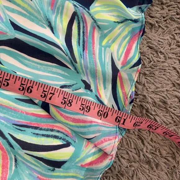 Lilly Pulitzer NEW Lannette High Tide Dancing Lady Gold Beads Maxi Dress 2 $368 - Picture 13 of 16